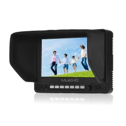 MustHD 7'' LCD HDMI On-camera Field Monitor with Focus Assist and Color Peaking