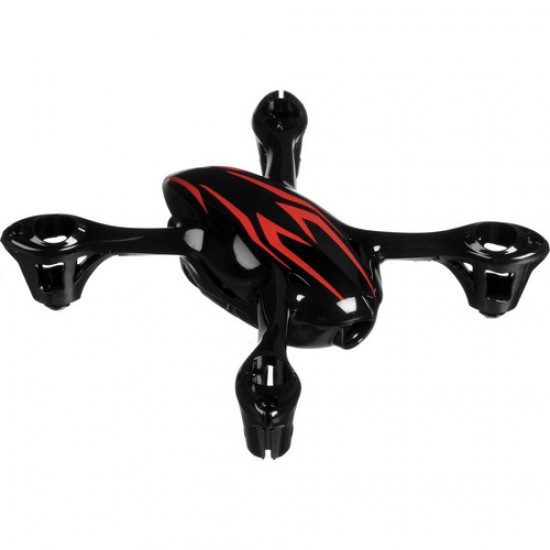Hubsan Body Shell for H107C (Black/Red)