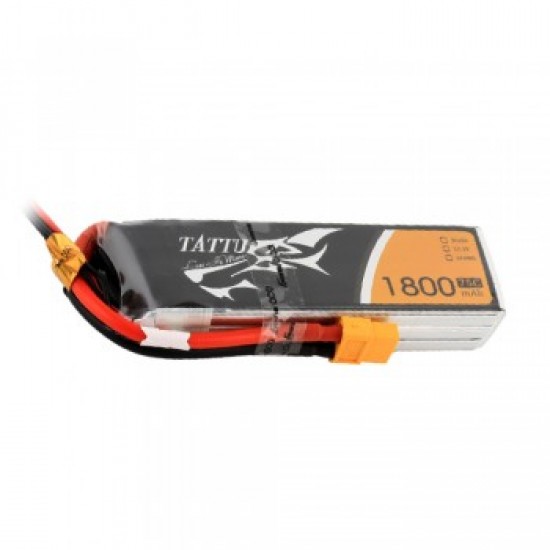 Tattu 1,800mAh 75C 3S1P Lipo Battery Pack