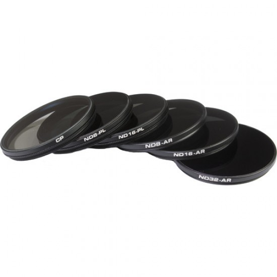 X5S  Inspire 1 Pro Filter 6-Pack Filters PolarPro Filters For DJI Zenmuse X5 