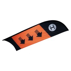 TBS - Racing Flag Checkpoint / Curve (Orange)
